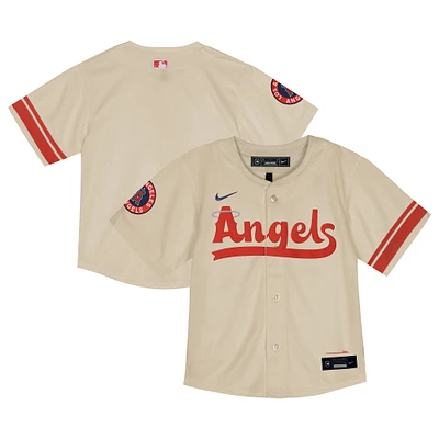 Toddler Nike Natural Los Angeles Angels City Connect Team Limited Jersey
