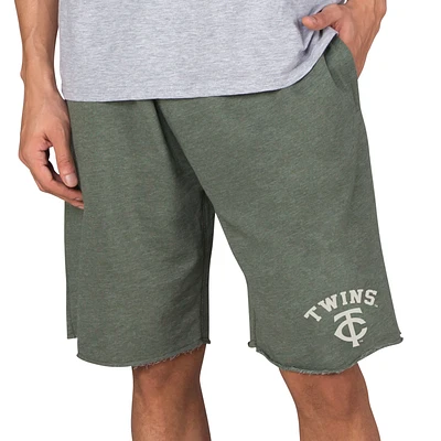 Men's Concepts Sport Green Minnesota Twins Mainstream Tri-Blend Shorts