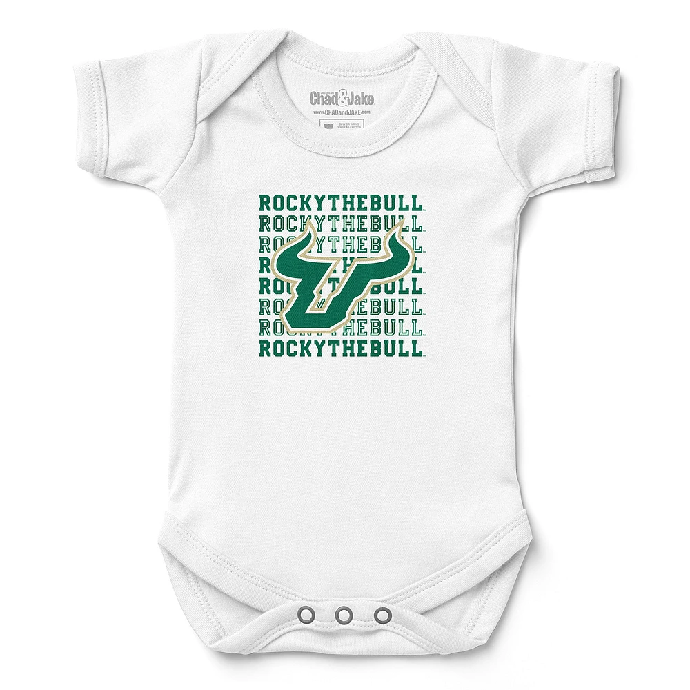 Infant Chad & Jake South Florida Bulls Retro Bodysuit