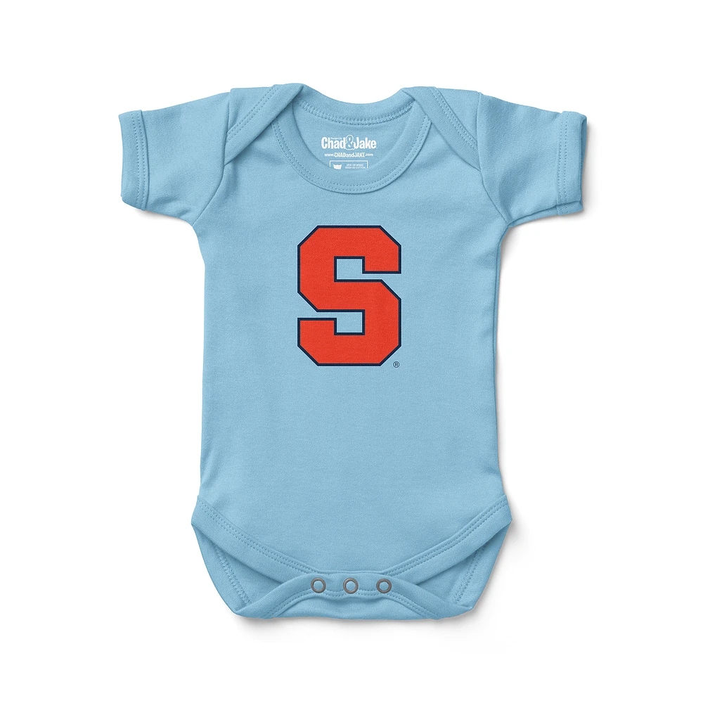 Infant Chad & Jake Light Blue Syracuse Orange Bodysuit
