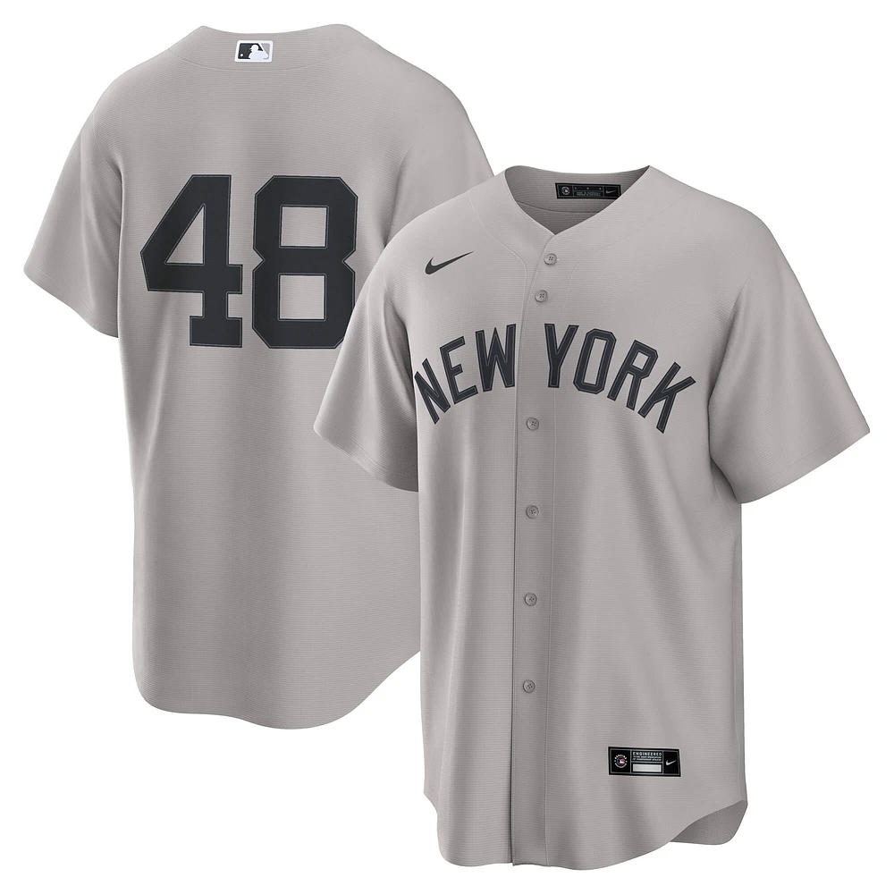 Men's Nike Paul Goldschmidt Gray New York Yankees Road Replica Jersey