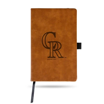 Brown Colorado Rockies Ultra Suede Journal
