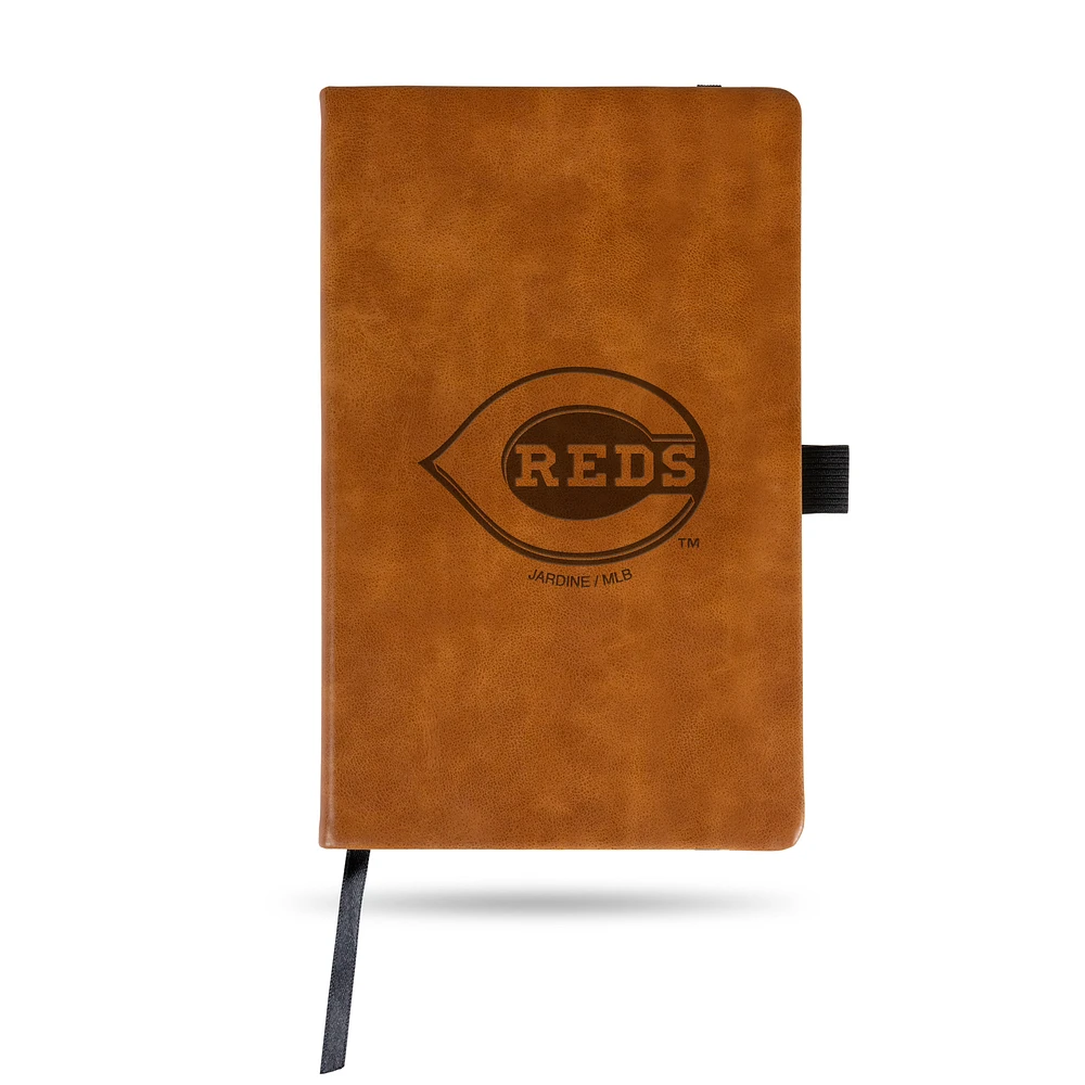 Brown Cincinnati Reds Ultra Suede Journal
