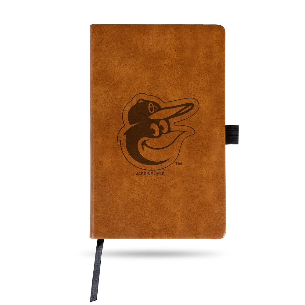 Brown Baltimore Orioles Ultra Suede Journal