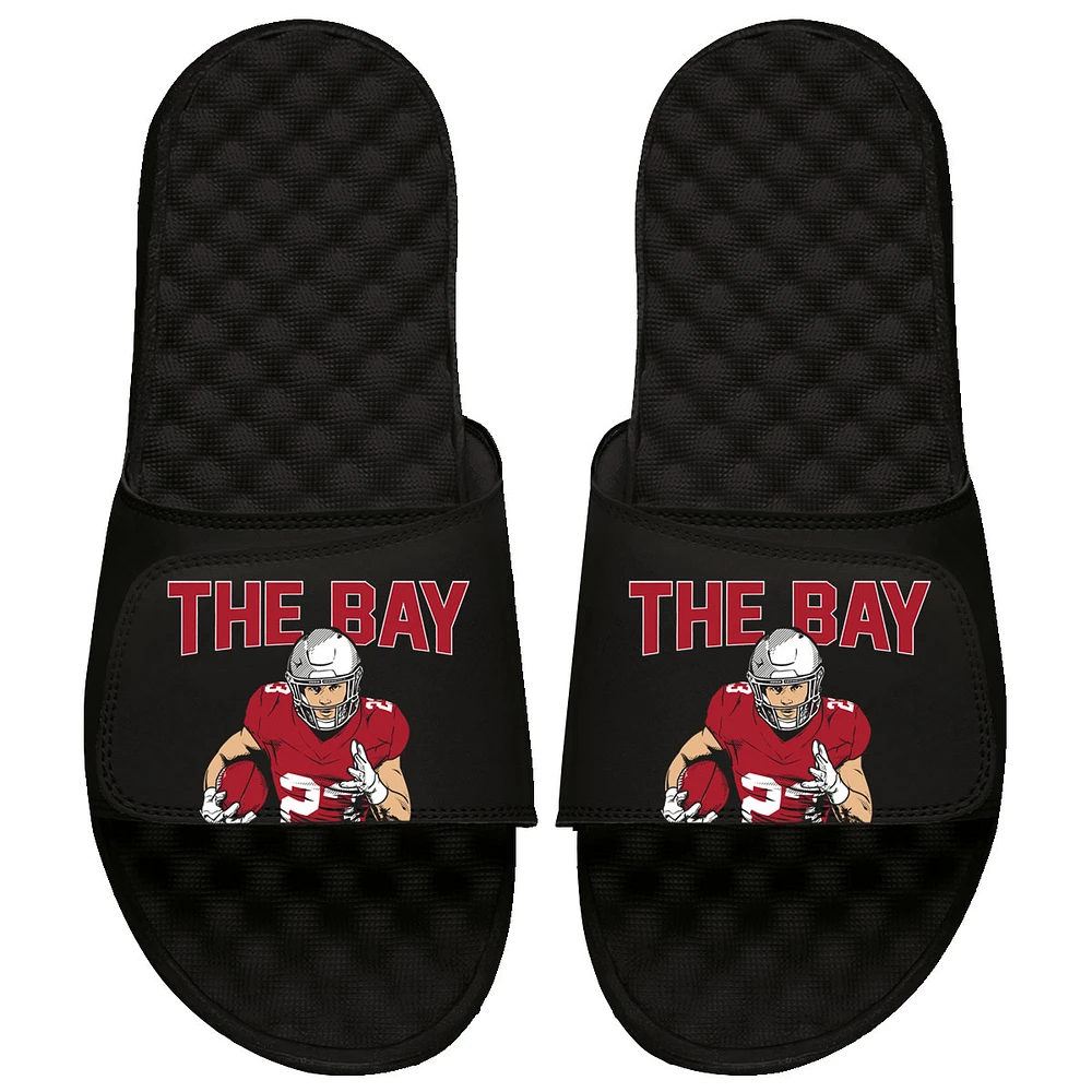 Youth ISlide Christian McCaffrey NFLPA Player The Bay Slide Sandals