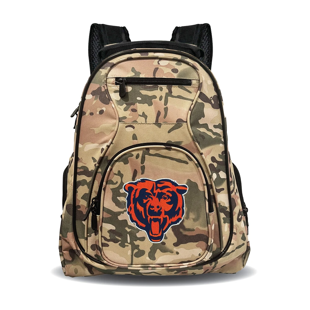 MOJO Chicago Bears 19" Camo Premium Laptop Backpack