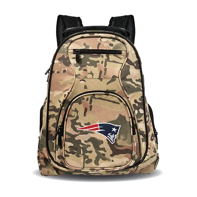 MOJO New England Patriots 19" Camo Premium Laptop Backpack