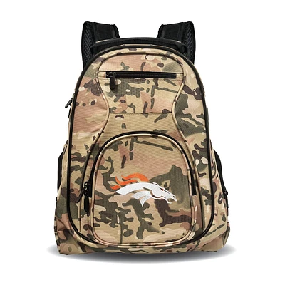 MOJO Denver Broncos 19" Camo Premium Laptop Backpack