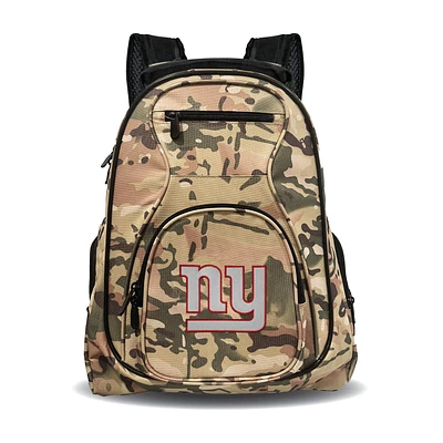 MOJO New York Giants 19" Camo Premium Laptop Backpack