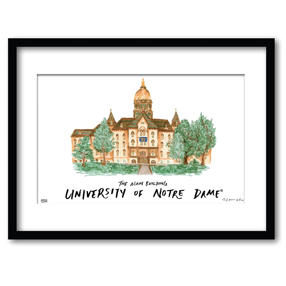 Notre Dame Fighting Irish 11" x 14" Framed University Wall Art