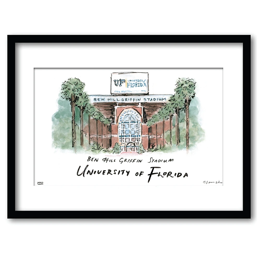 Florida Gators 16" x 20" Framed University Wall Art