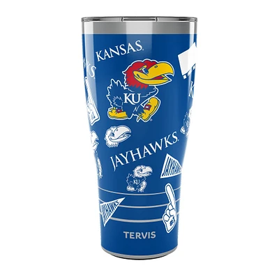 Tervis Kansas Jayhawks 30oz. Swag Tumbler With Slider Lid