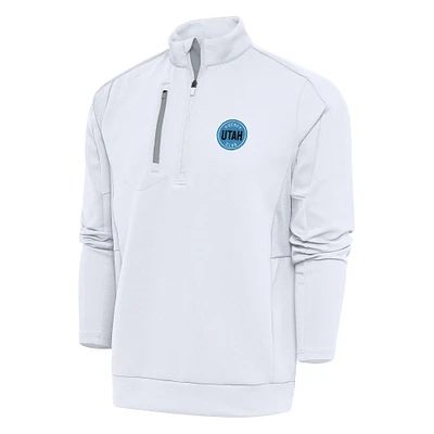 Men's Antigua Utah Hockey Club Generation Quarter-Zip Pullover Top