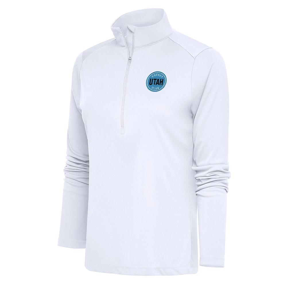 Women's Antigua Utah Hockey Club Tribute Half-Zip Pullover Top