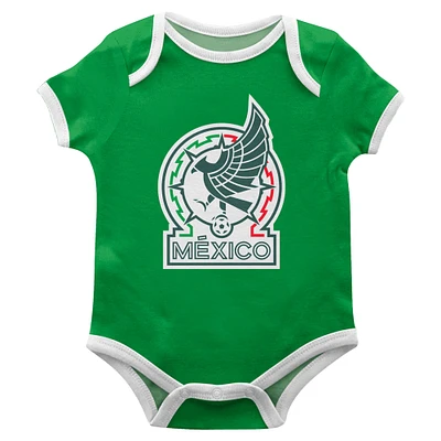 Infant Vive La Fete Green Mexico National Team Logo Bodysuit