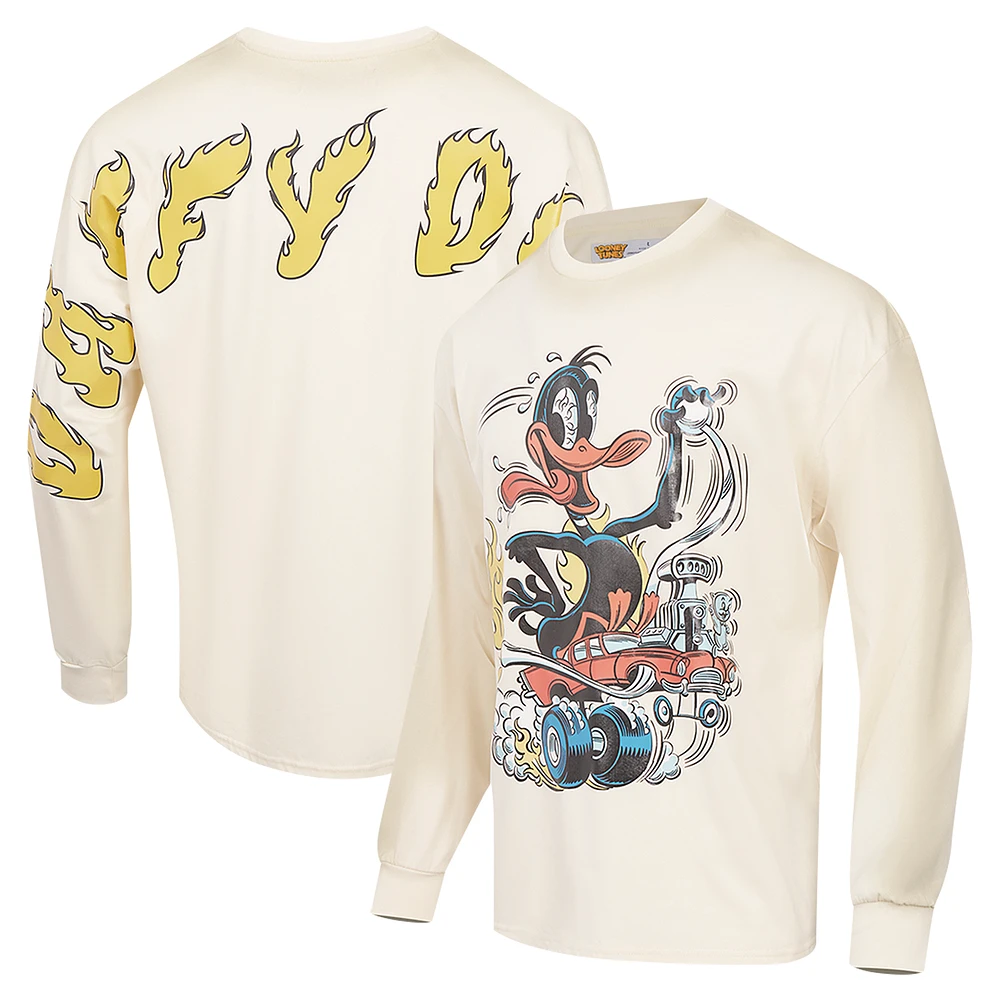 Men's Freeze Max Looney Tunes Daffy Duck Drop Shoulder Long Sleeve T-Shirt