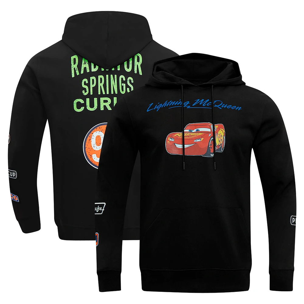 Men's Freeze Max Black Cars Radiator Pullover Hoodie