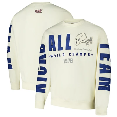 Men's Freeze Max Cream Looney Tunes Kickball Team Pullover Sweatshirt