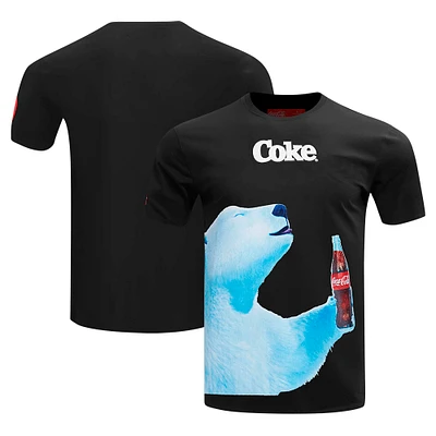 Men's Freeze Max Black Coca-Cola Polar Bear T-Shirt