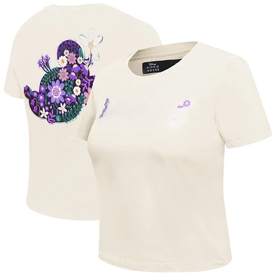 Women's Freeze Max Mickey & Friends Rooting For You Baby Doll Cropped T-Shirt