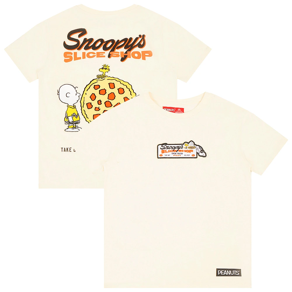Youth Freeze Max Peanuts Snoopy's Slice Shop T-Shirt