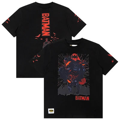 Youth Freeze Max Black Batman Comics Signal T-Shirt