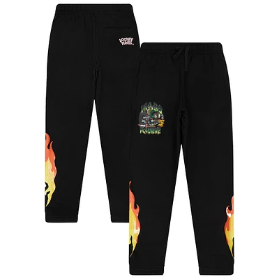 Youth Freeze Max Black Looney Tunes Mars Machine Fleece Sweatpants