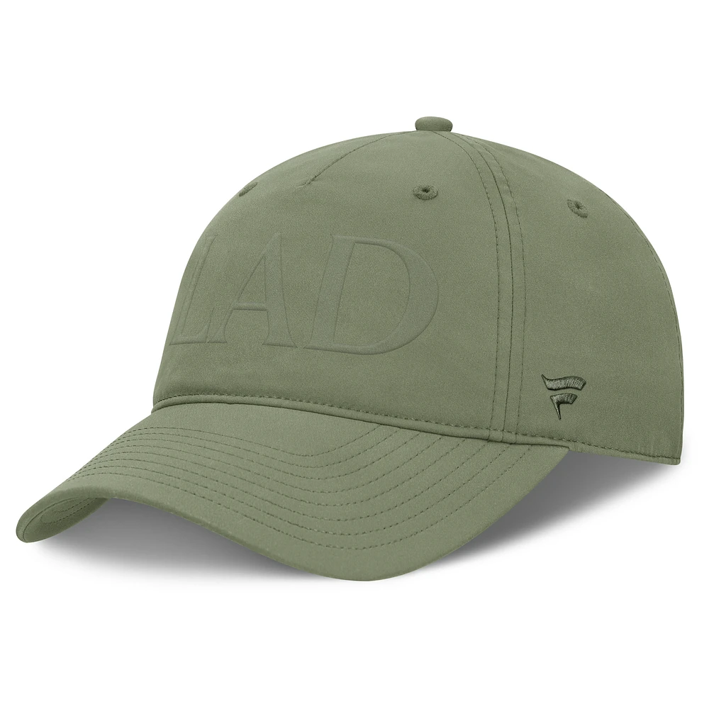 Women's Fanatics Olive Los Angeles Dodgers Afterhours Adjustable Hat