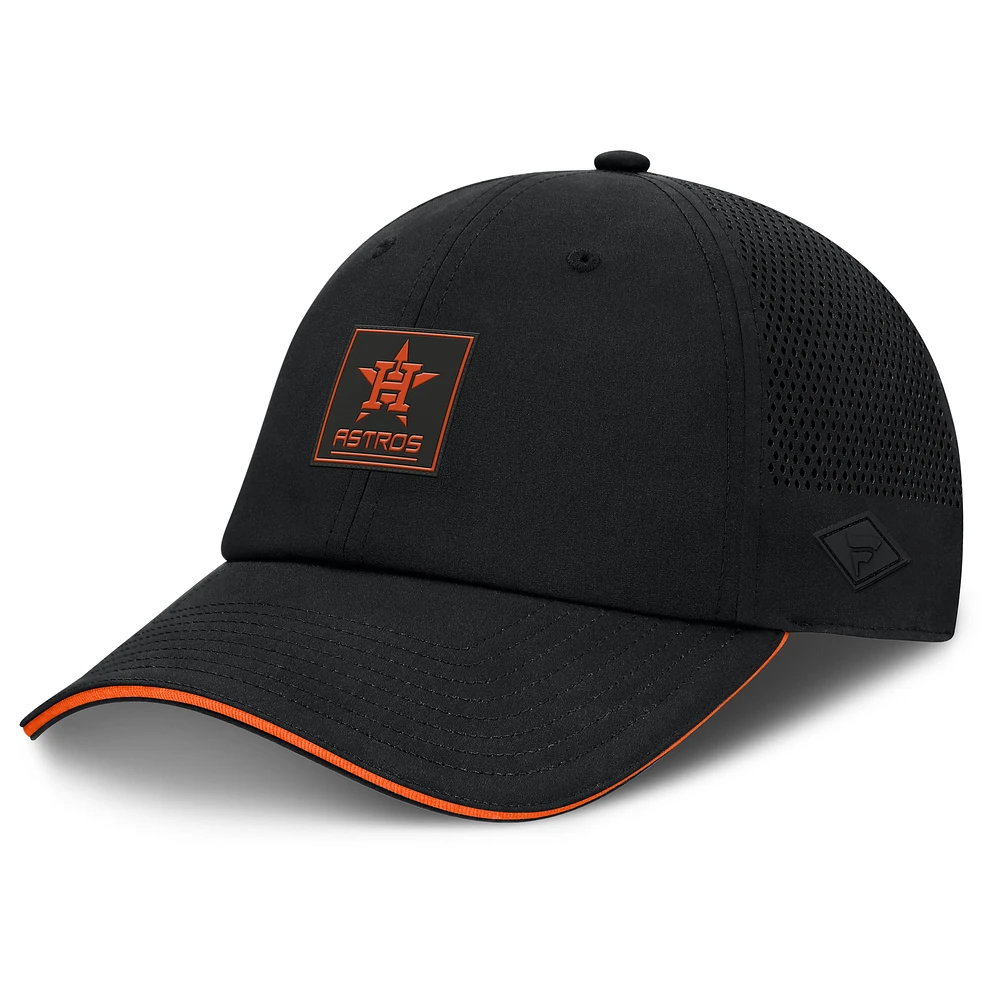 Men's Fanatics Black Houston Astros Level Up Driver Adjustable Hat