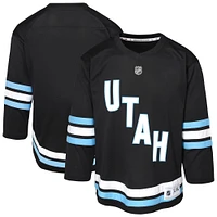 Youth  Black Utah Mammoth Replica Jersey