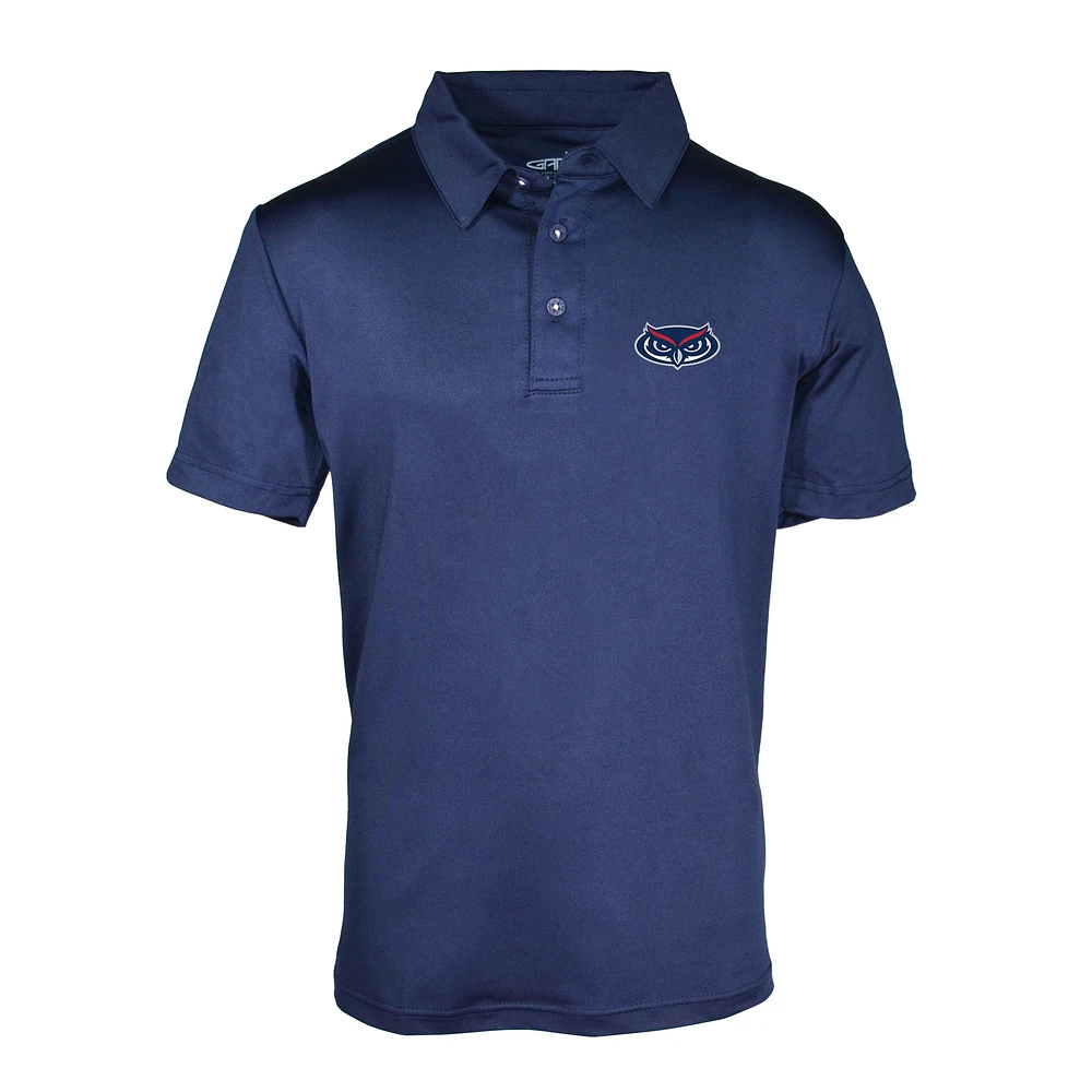 Youth Garb Navy Florida Atlantic Owls Blake Polo