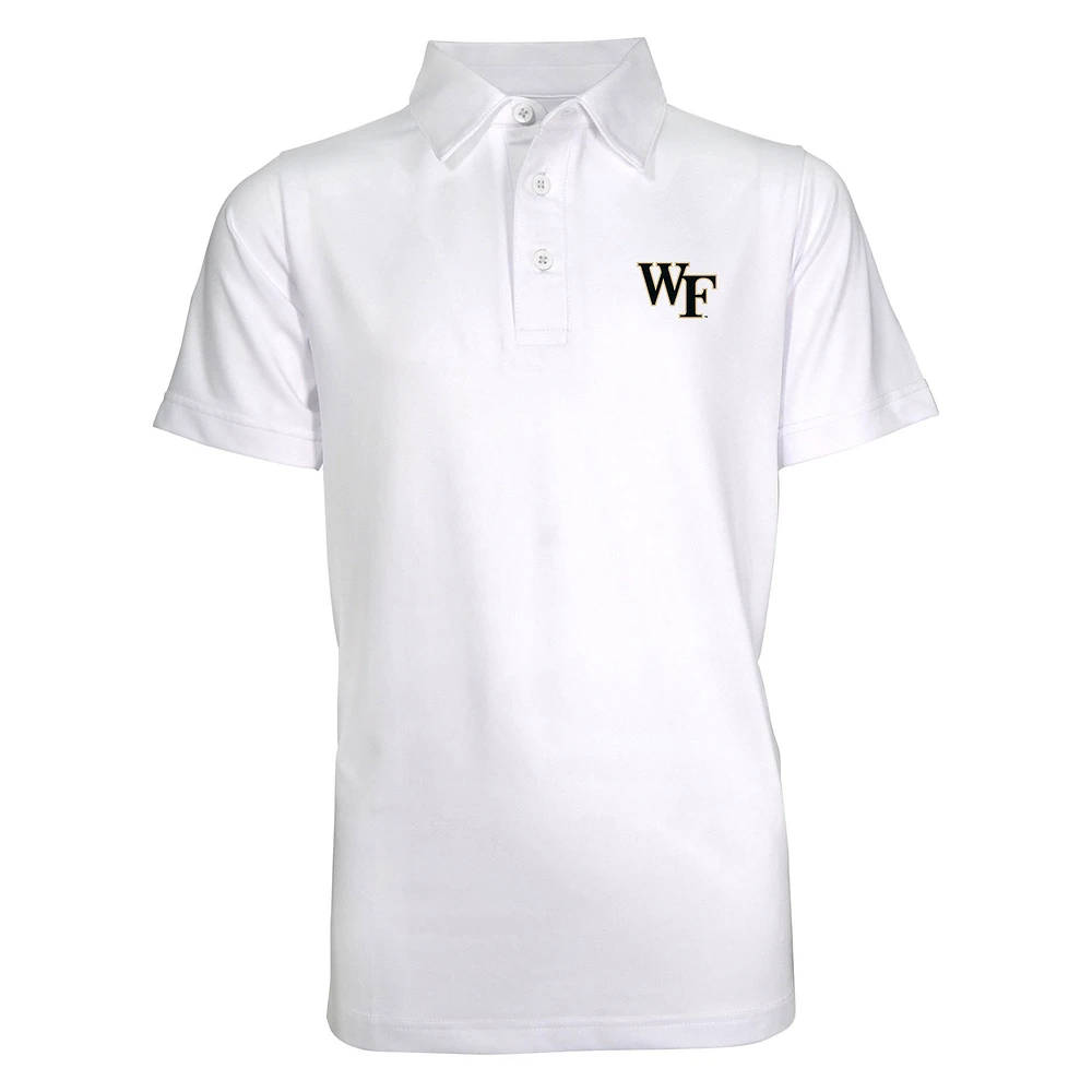 Youth Garb White Wake Forest Demon Deacons Blake Polo