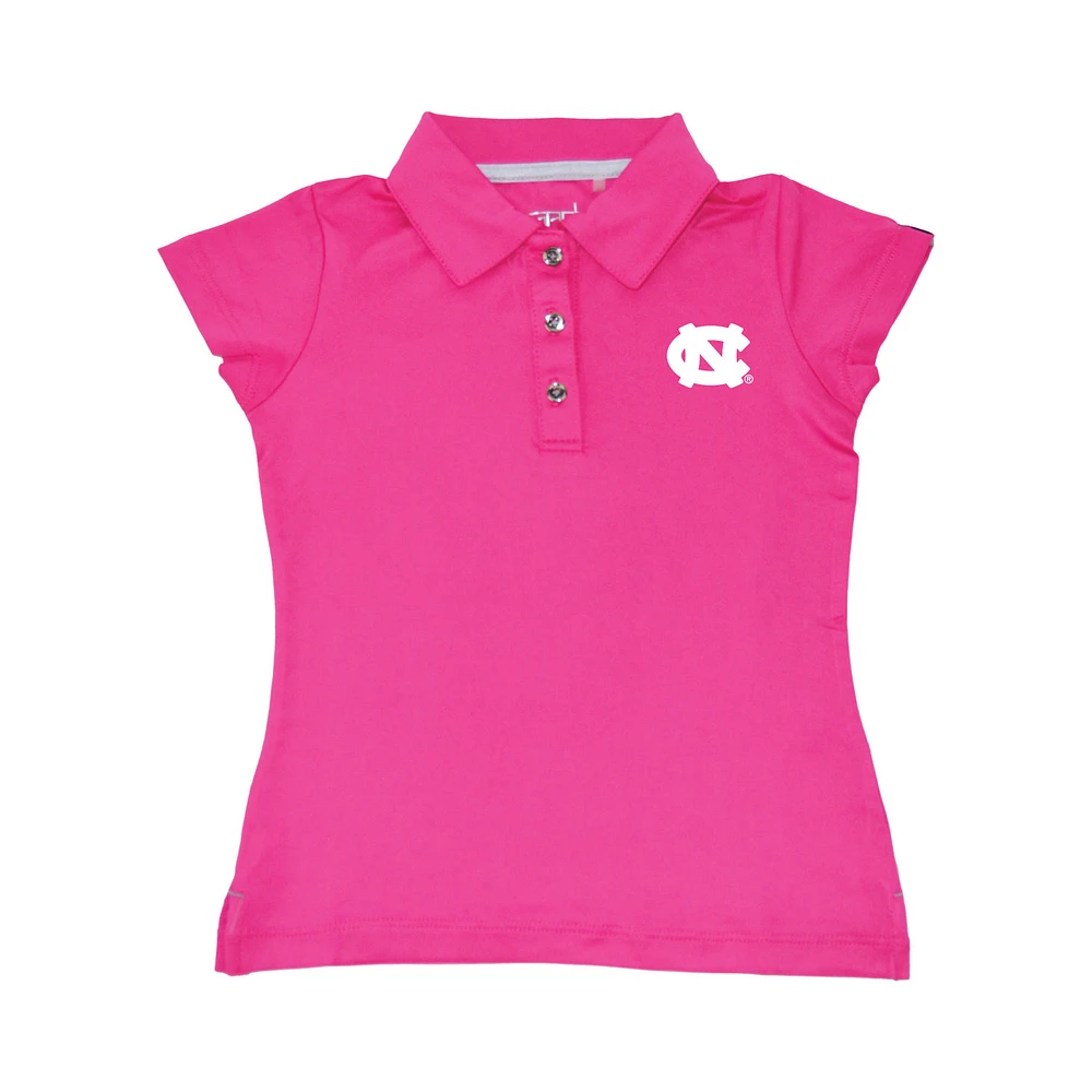 Girls Toddler Garb Light Pink North Carolina Tar Heels Brighton Polo