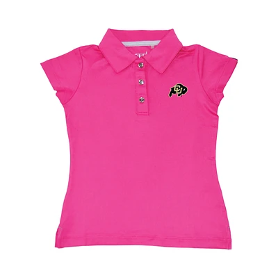 Girls Toddler Garb Light Pink Colorado Buffaloes Brighton Polo