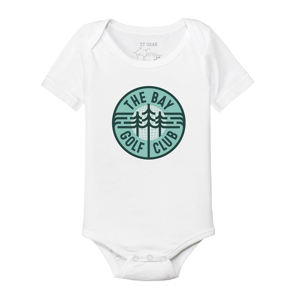Infant Tiny Turnip White The Bay Golf Club Team Bodysuit