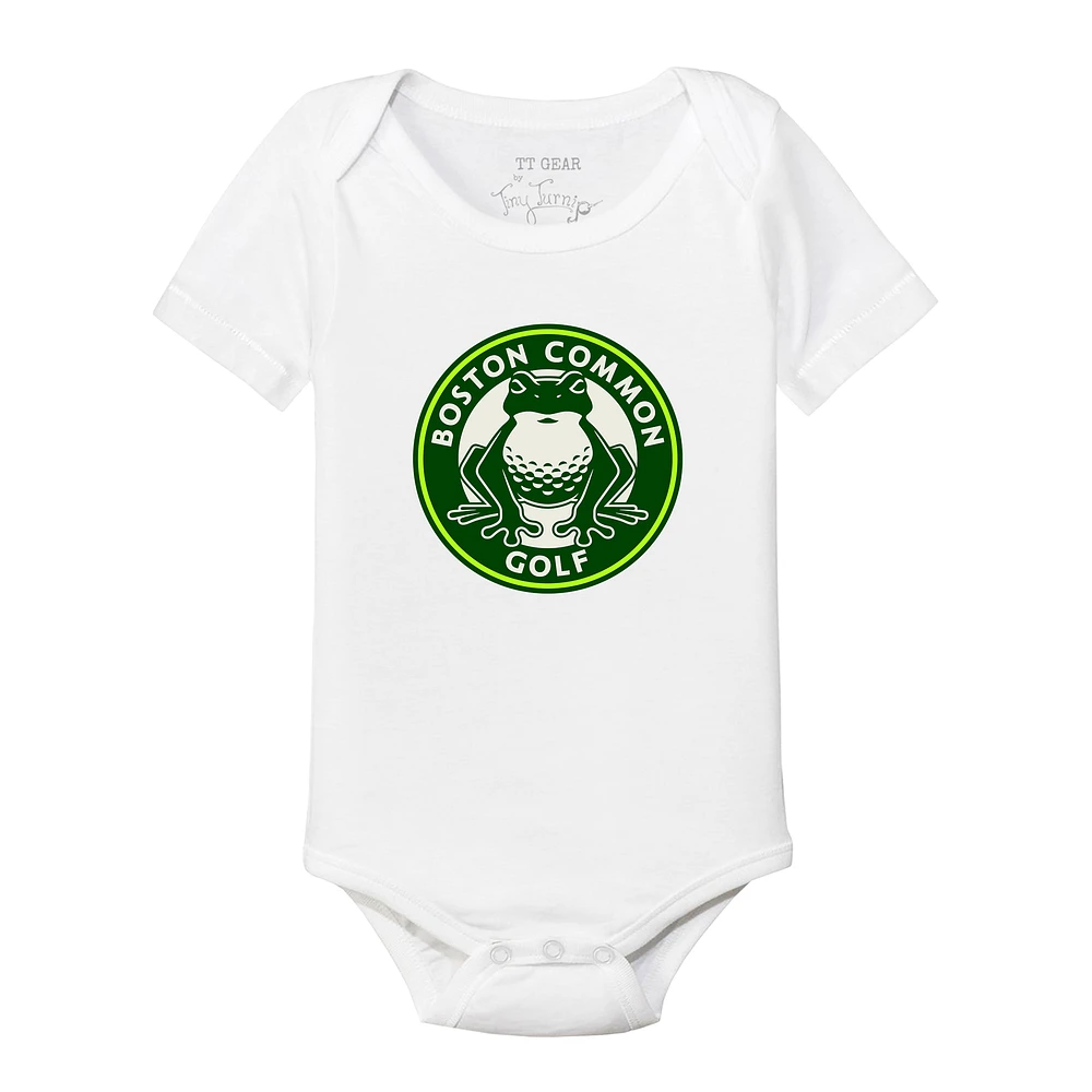 Infant Tiny Turnip White Boston Common Golf Team Bodysuit