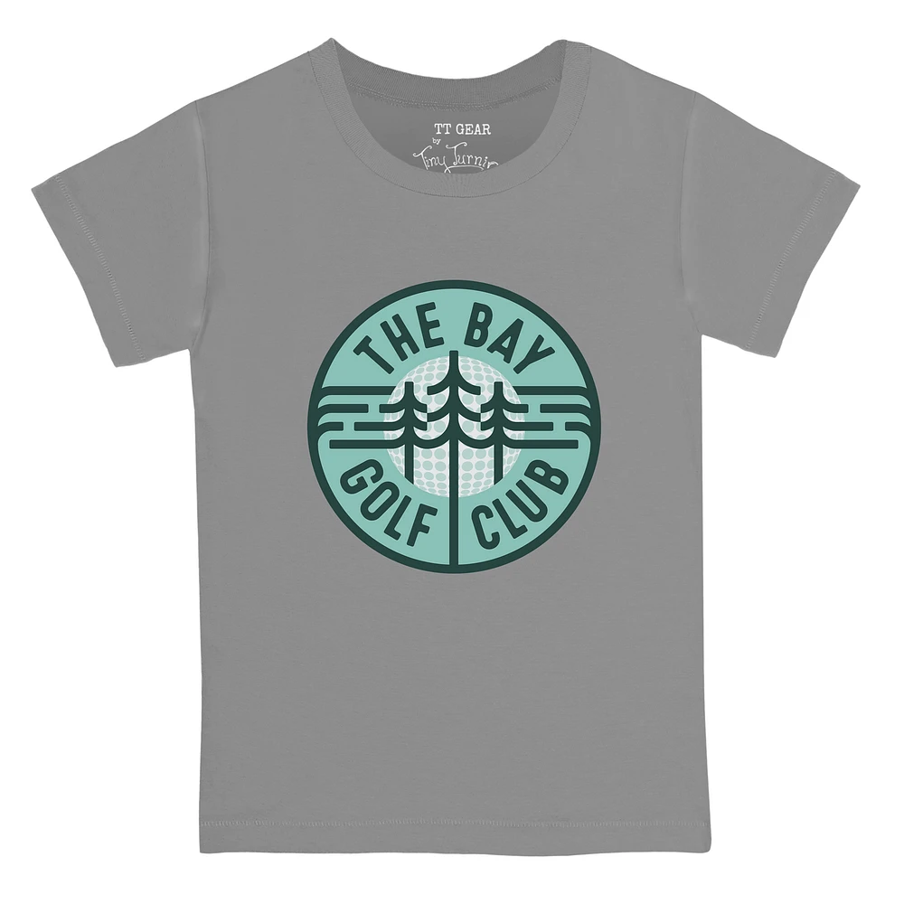Infant Tiny Turnip Grey The Bay Golf Club Team T-Shirt