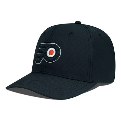 Men's Levelwear Black Philadelphia Flyers Rise Flex Hat