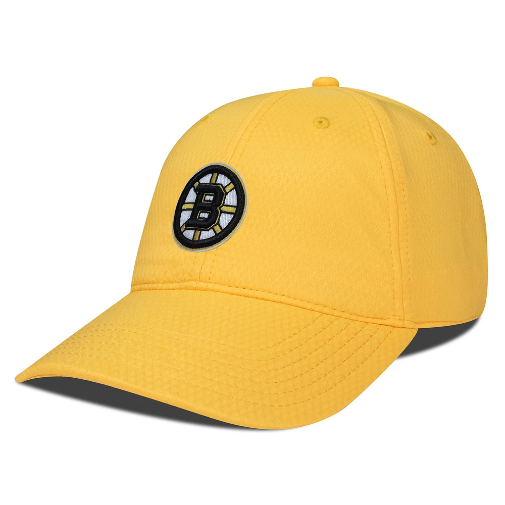 Men's Levelwear Gold Boston Bruins Matrix Adjustable Hat