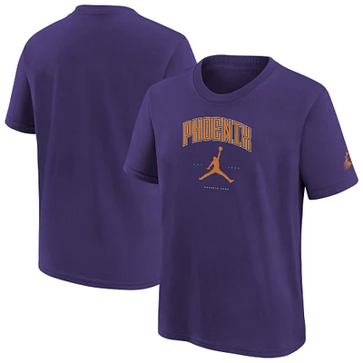 Youth Jordan Brand Purple Phoenix Suns Essential Cities T-Shirt