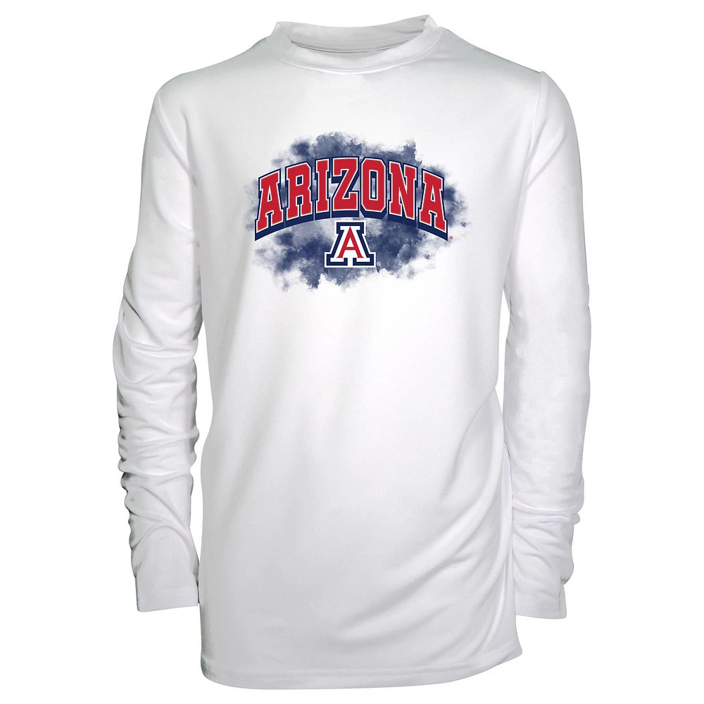 Toddler Garb White Arizona Wildcats Jesse Long Sleeve Sun Shirt