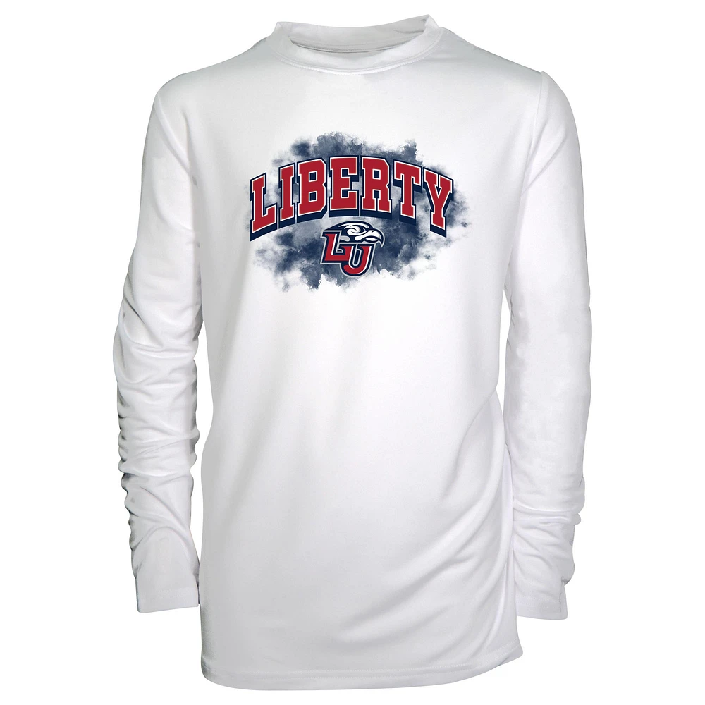 Toddler Garb White Liberty Flames Jesse Long Sleeve Sun Shirt