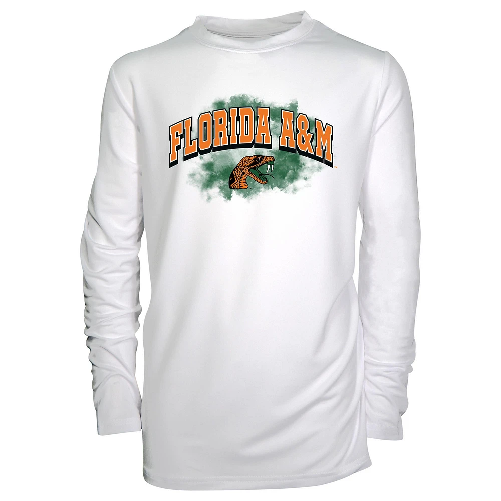 Toddler Garb White Florida A&M Rattlers Jesse Long Sleeve Sun Shirt