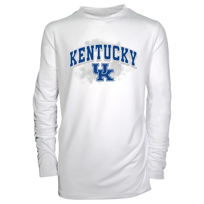 Toddler Garb White Kentucky Wildcats Jesse Long Sleeve Sun Shirt