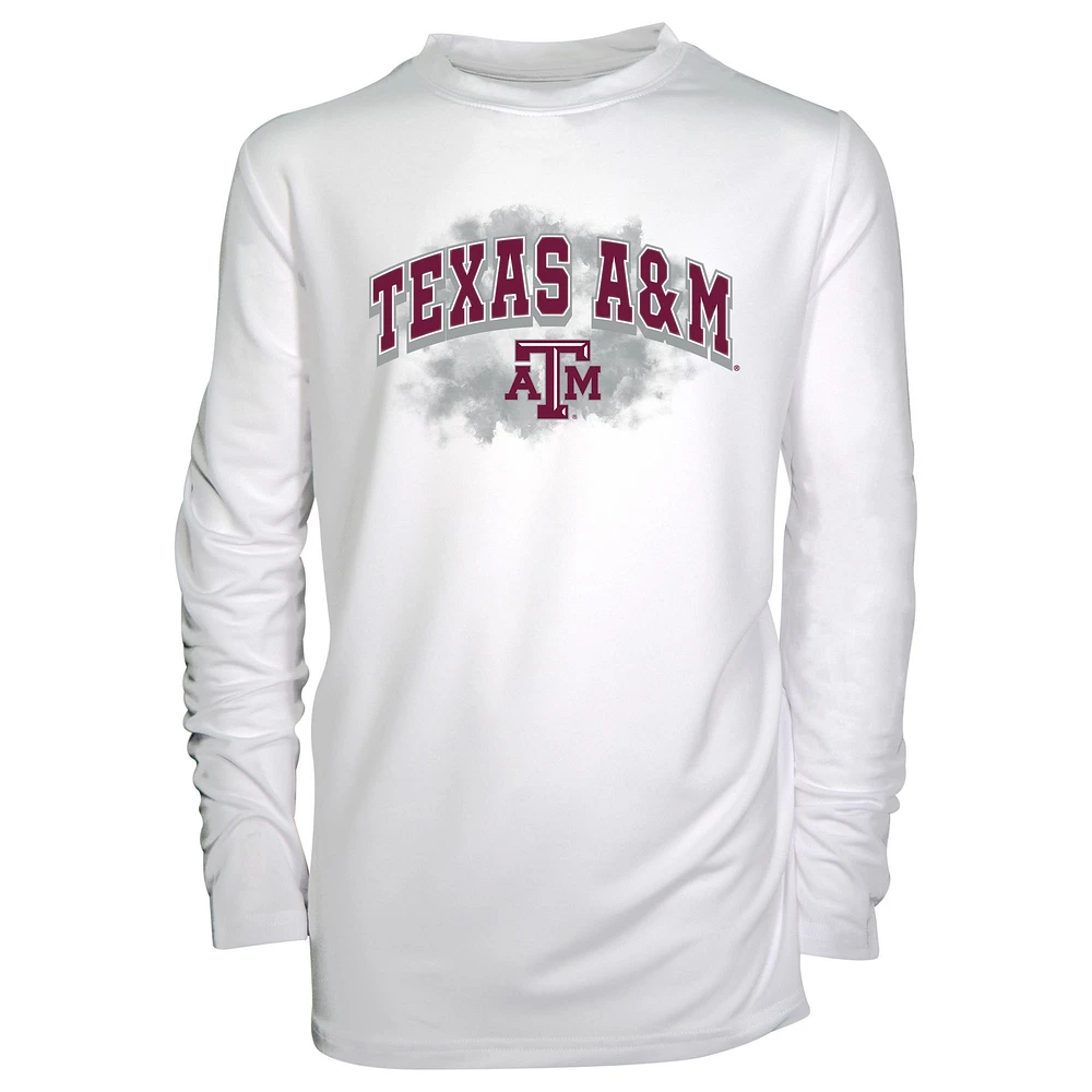 Toddler Garb White Texas A&M Aggies Jesse Long Sleeve Sun Shirt