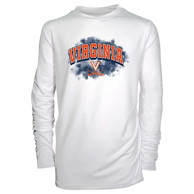 Toddler Garb White Virginia Cavaliers Jesse Long Sleeve Sun Shirt