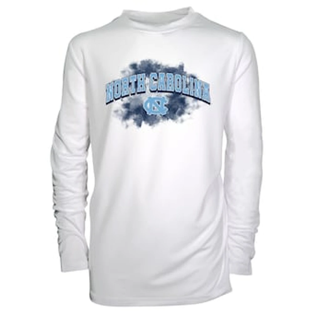 Toddler Garb White North Carolina Tar Heels Jesse Long Sleeve Sun Shirt