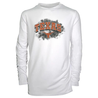 Toddler Garb White Texas Longhorns Jesse Long Sleeve Sun Shirt