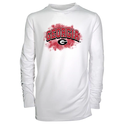Toddler Garb White Georgia Bulldogs Jesse Long Sleeve Sun Shirt