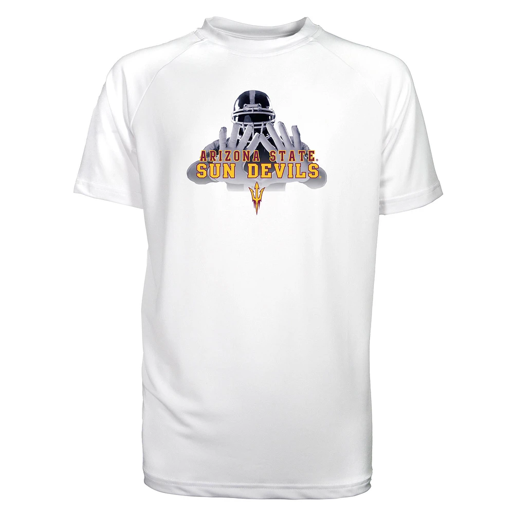 Toddler Garb White Arizona State Sun Devils Kevin Raglan Shirt